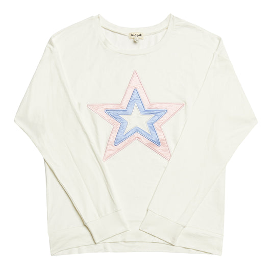 Layered Star Sweatshirt